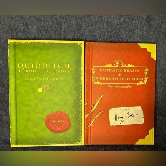 Harry Potter: From The Library of Hogwarts Boxset (2 Book Set) Hardcover - Picture 2 of 5